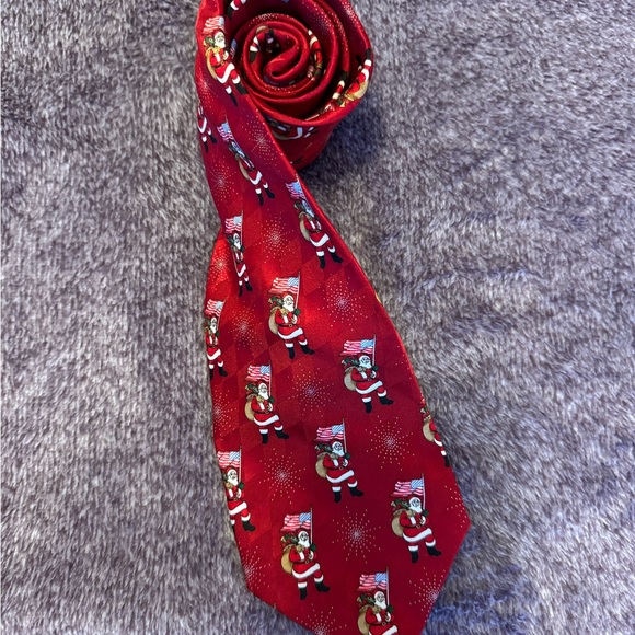 2 Red Christmas Ties - Picture 3 of 8